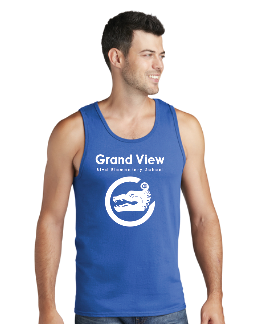Men's Dragon Tank - Royal