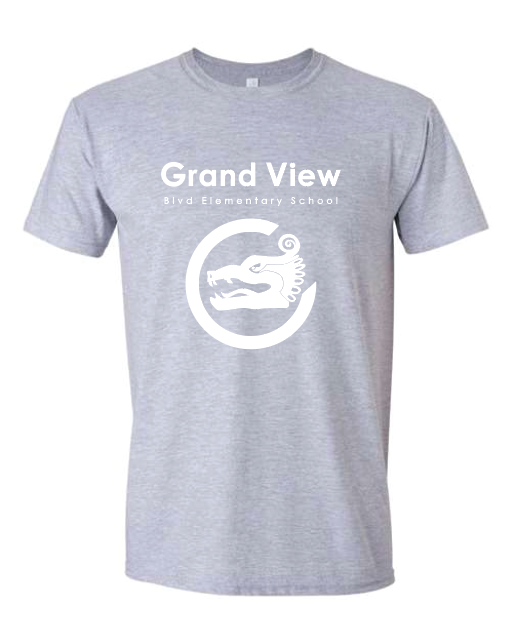 Dragon T-Shirt Sport Grey (Adult)