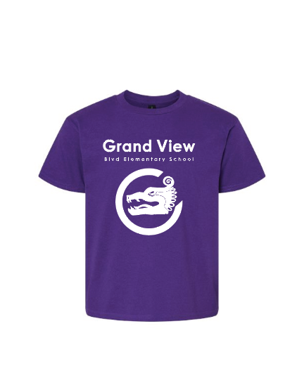 GV Dragon T-Shirt Purple (Youth)