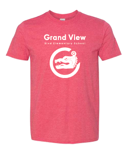 GV Dragon T-Shirt Heather Red (Adult)